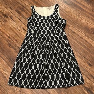 Banana Republic Black/White Dress
